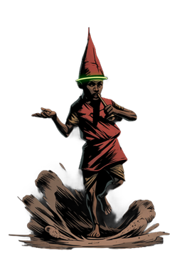 Arte em desenvolvimento de Saci-Pererê